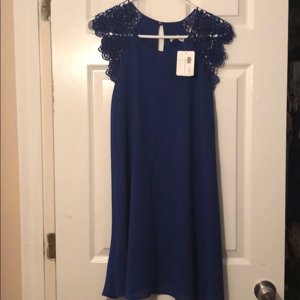 Dark royal blue formal dress